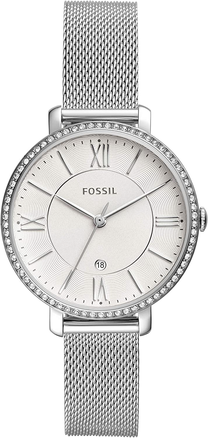 Fossil Women's Jacqueline Quartz Stainless Steel Dress Watch - Image 2